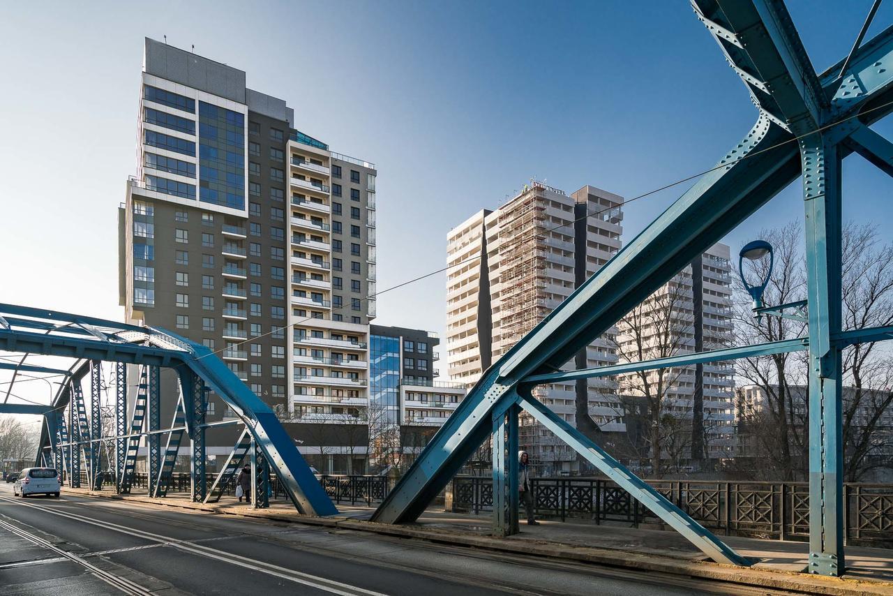 Rentplanet - Odra Tower Apartment Wroclaw Bagian luar foto