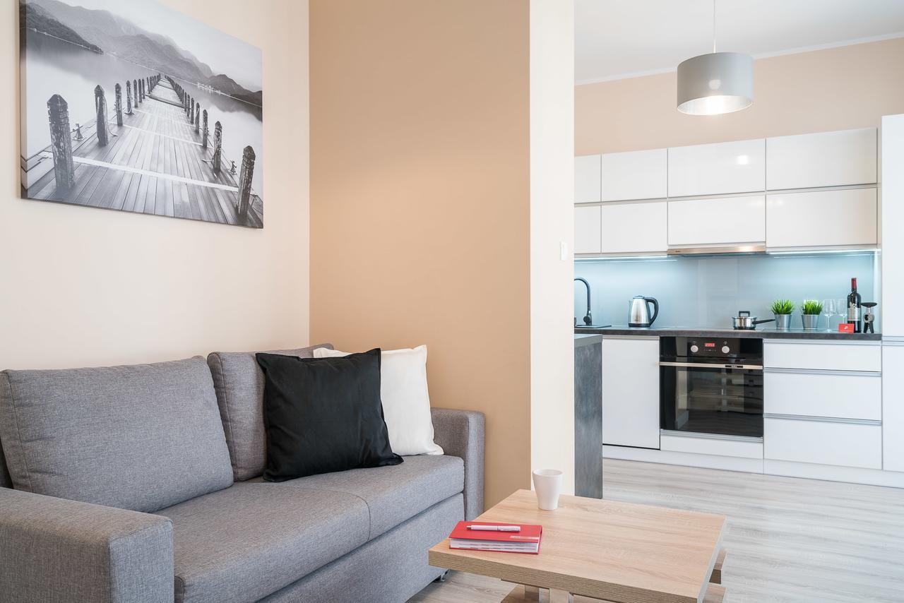 Rentplanet - Odra Tower Apartment Wroclaw Bagian luar foto