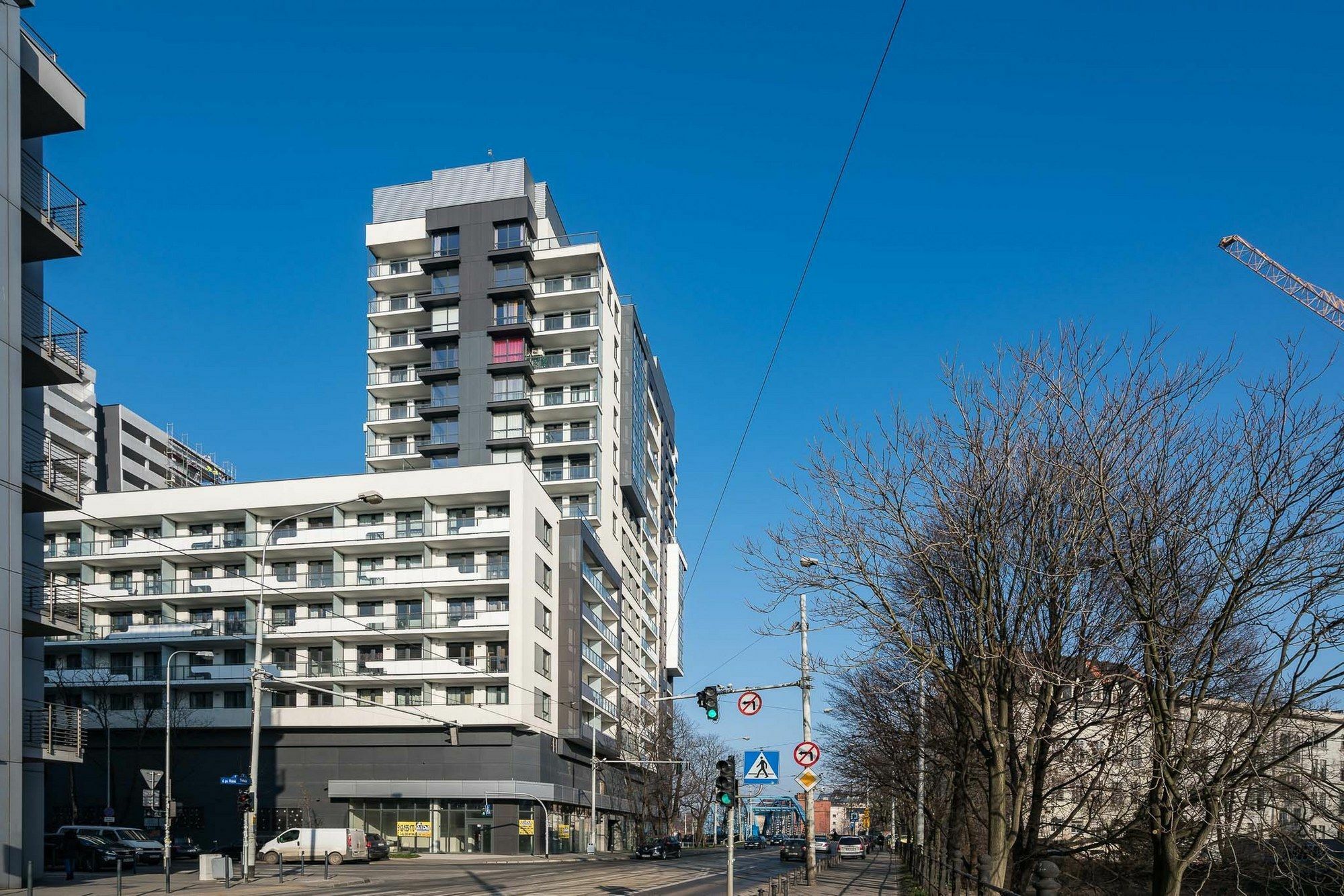 Rentplanet - Odra Tower Apartment Wroclaw Bagian luar foto